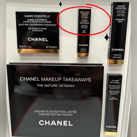 CHANEL ROUGE COCO FLASH 🧡 Limited Edition 🧡 in color 825 Bisous. NIB - Picture 4 of 4